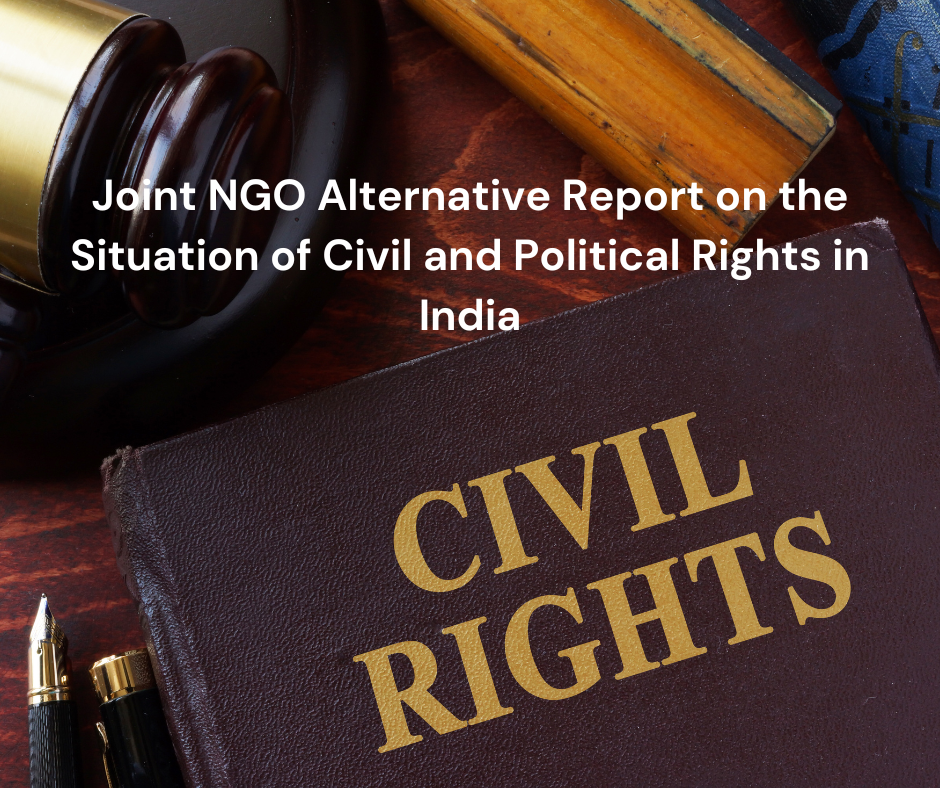 Read more about the article Jt. NGO Alternative Report INDIA HRC review